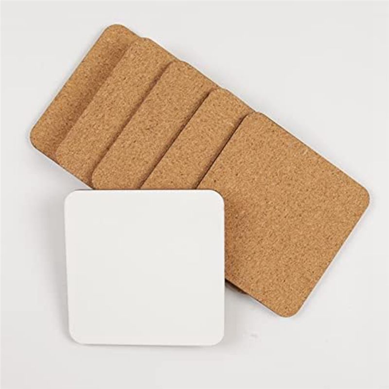Coaster Sublimation Blank - BHBL 12 Pcs Sublimation Square Coaster