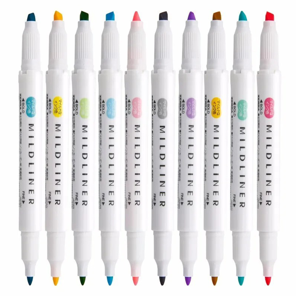 35 Color ZEBRA Mildliner Highl - Zebra Pen Mildliner 评论和价格