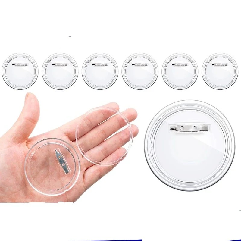 30pcs acrylic blank badge pin  - Button Badge Blank 评论和价格