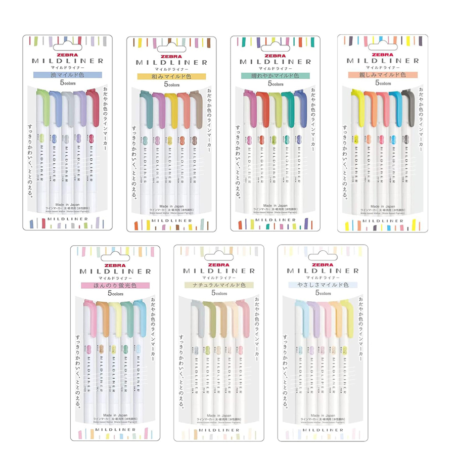 Zebra Mildliner Highlighter Pa - Zebra Pen Mildliner 评论和价格