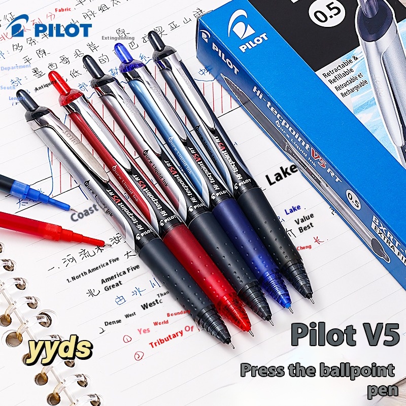 Japan PILOT Gel Ink Pen 0.5 BX - Pilot Pen V5 评论和价格