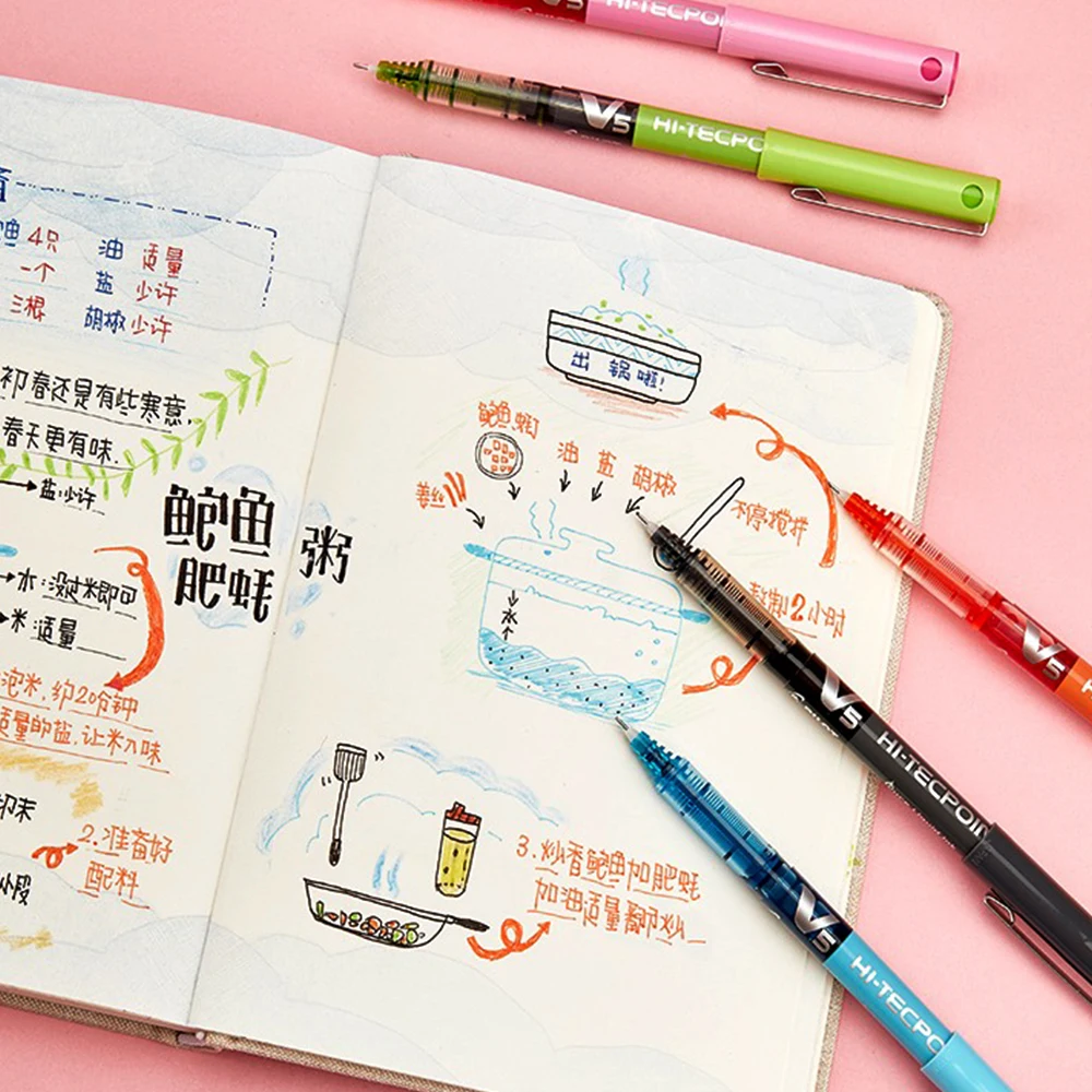 3pcs Japan PILOT Gel Pens Stra - Pilot Pen V5 评论和价格