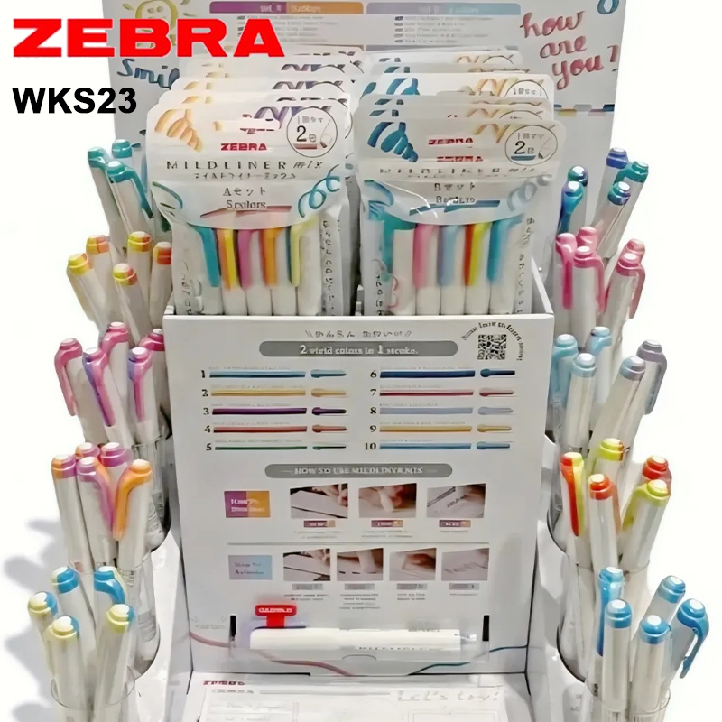 Zebra Twin Colored Highlighter - Zebra Pen Mildliner 评论和价格