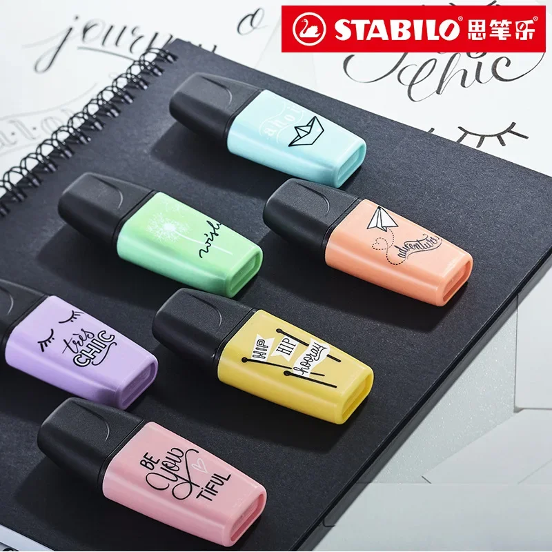 3/6 Color/Set German STABILO M - Stabilo Marker Boss 评论和价格