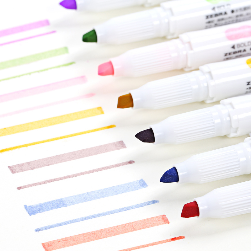 Japan ZEBRA WKT7 New Mildliner - Zebra Pen Mildliner 评论和价格