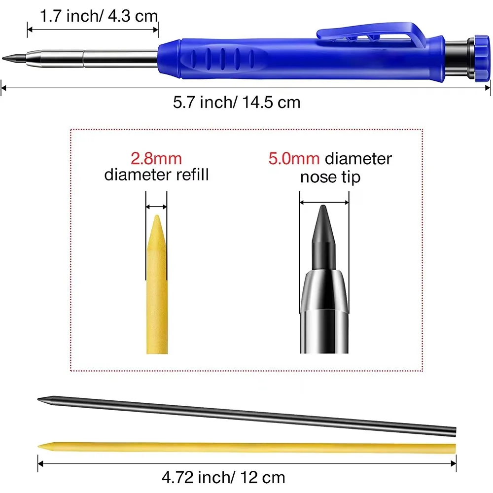 Solid Carpenter Pencil Set Woo - Staedtler Pencil Lumocolor 评论和价格
