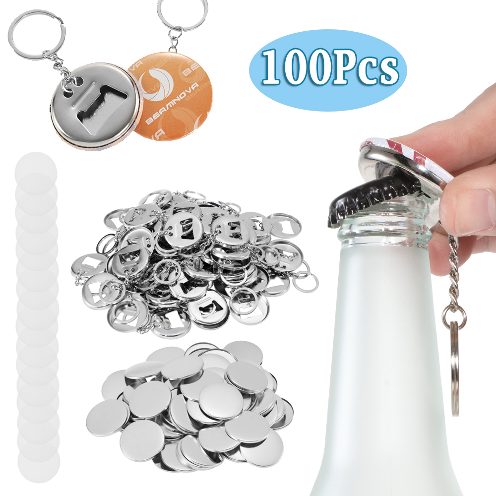 100pcs Badge Materials Bottle  - Button Badge Blank 评论和价格