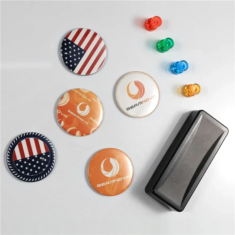 50/100PCS 25-75mm Magnet Refri - Button Badge Blank 评论和价格